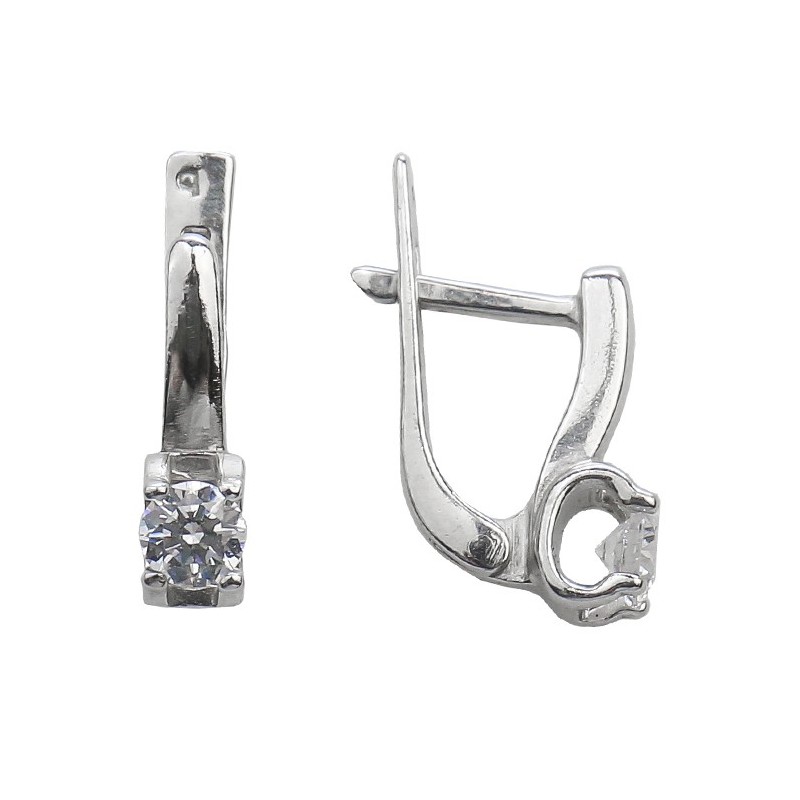 

Серьги из серебра 2699/9р-CZ-10
