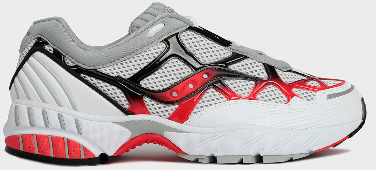 

Кроссовки Saucony Grid Web 70466-2s 41 (8) 26 см Белый/Серый/Красный