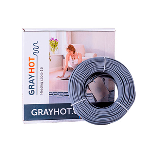 

Теплый пол Grayhot двухжильный кабель 9 м.п.