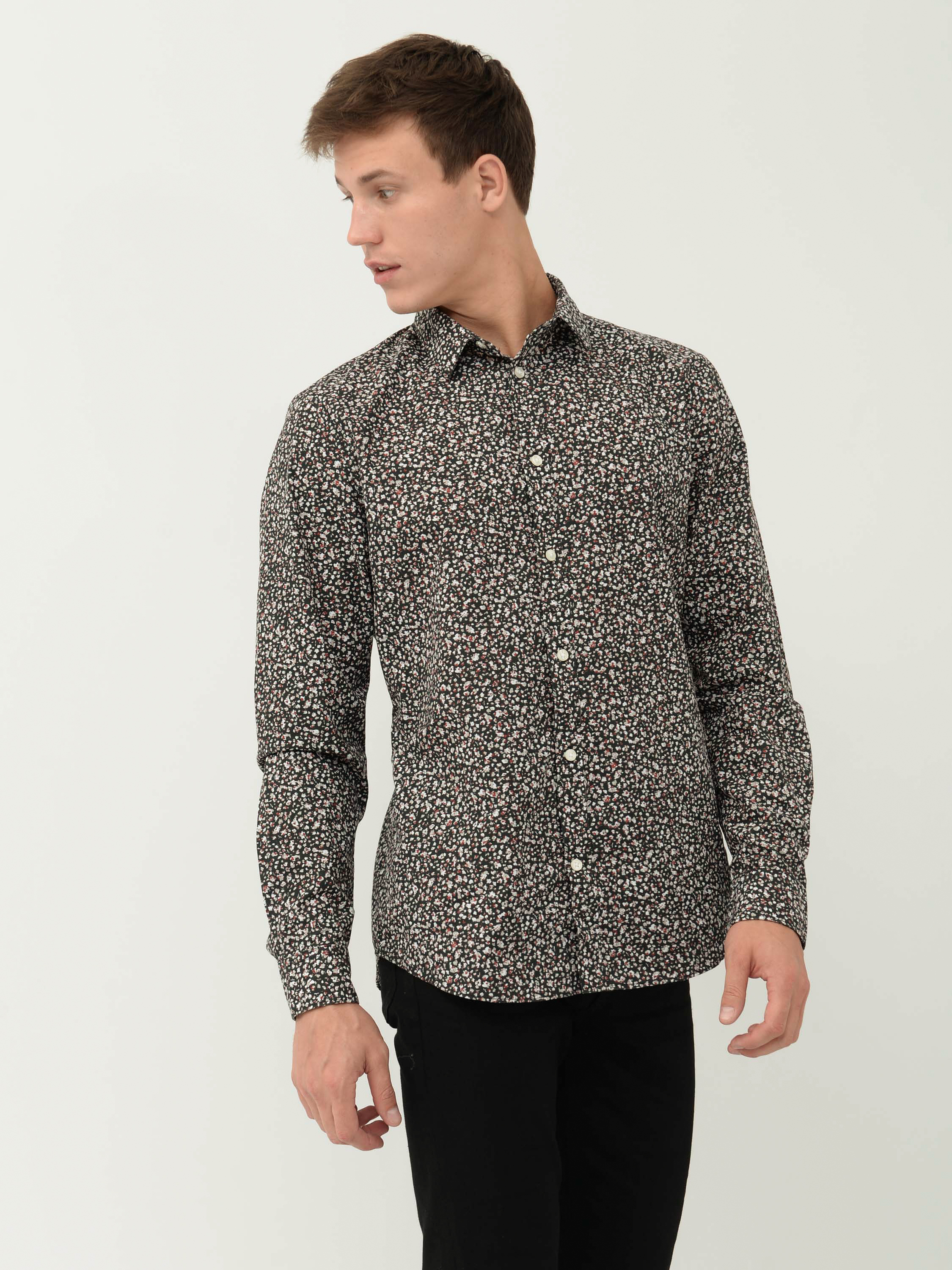 

Рубашка H&M 5016169 S Черная