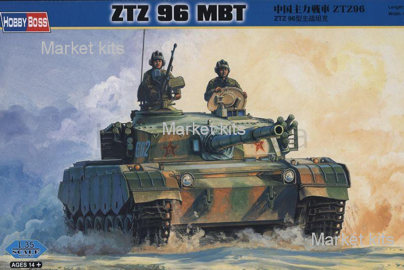

Сборная пластиковая модель танка PLA ZTZ96 MBT 1:35 Hobby Boss (HB82463)