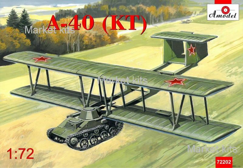 

Летательный аппарат Антонов A-40 (KT) 1:72 AMODEL (AMO72202)