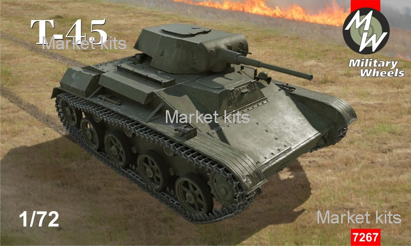 

Легкий танк T-45 1:72 Military Wheels (MW7267)