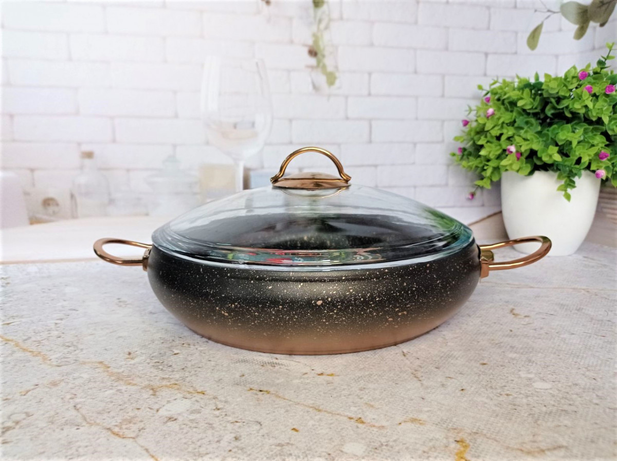 

Сотейник Oms 3341-30-Bronze 4 л 30 см