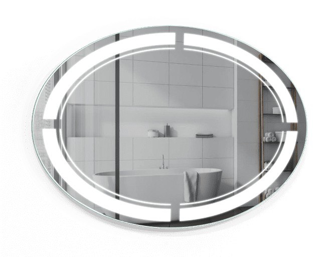 

Зеркало c LED подсветкой Smart Mirror сенсорное Olbia SK 70х40 см Овальное