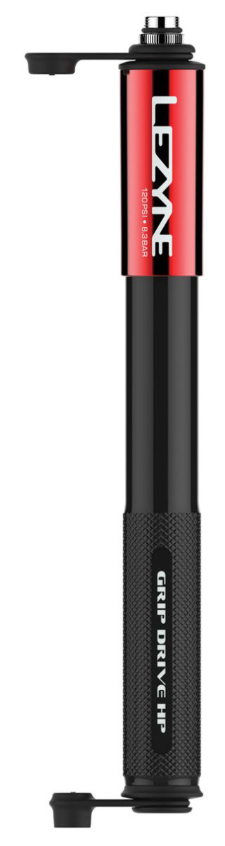 

Ручной насос Lezyne GRIP DRIVE HP - красный 120psi