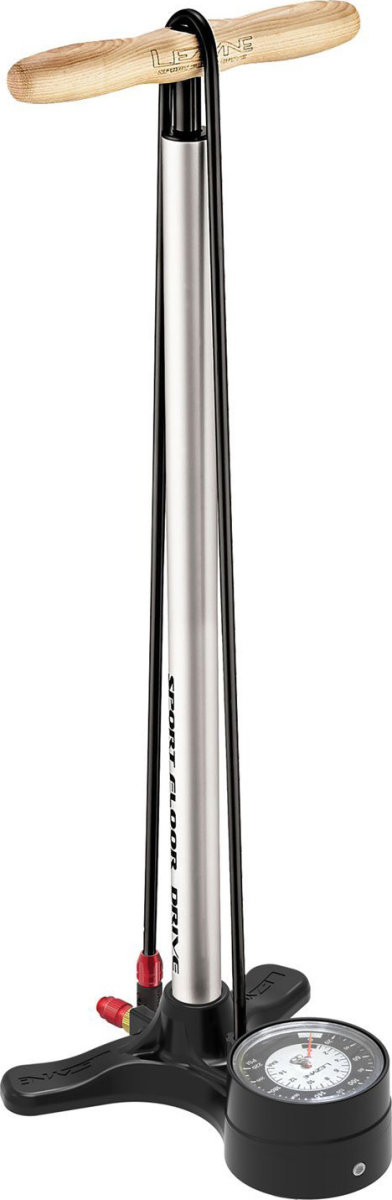 

Напольный насос Lezyne, SPORT FLOOR DRIVE, серебристый, 220psi