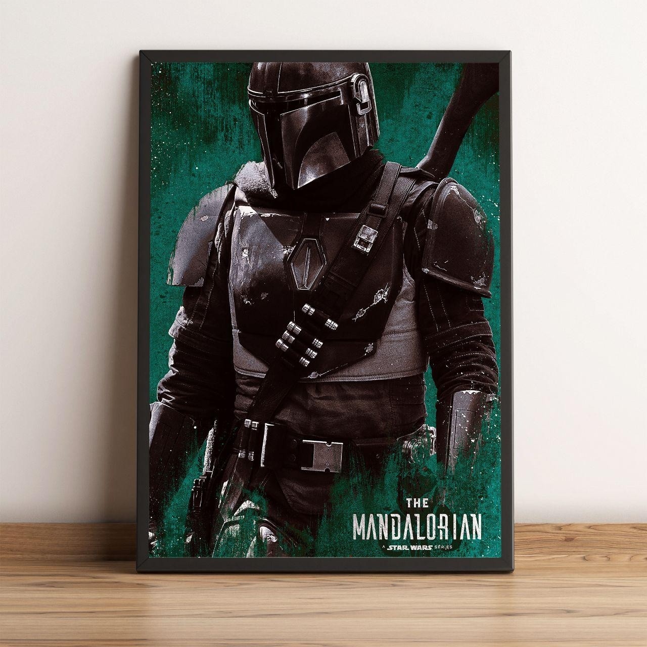 

Постер HELLO Posters The Mandalorian Star Wars 50х70 см в рамке