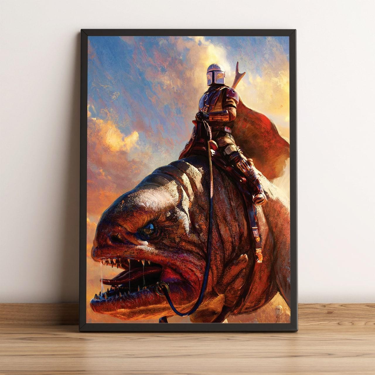 

Постер HELLO Posters Star Wars Mandalorian 2 50х70 см в рамке