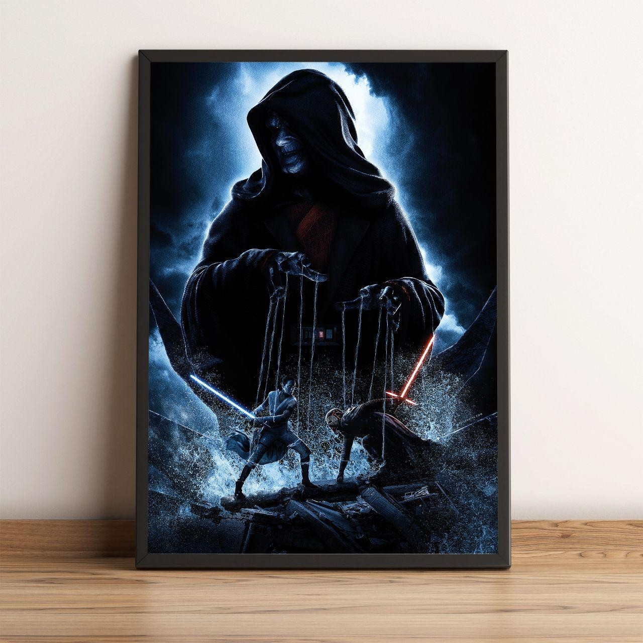 

Постер HELLO Posters Star Wars битва 50х70 см в рамке