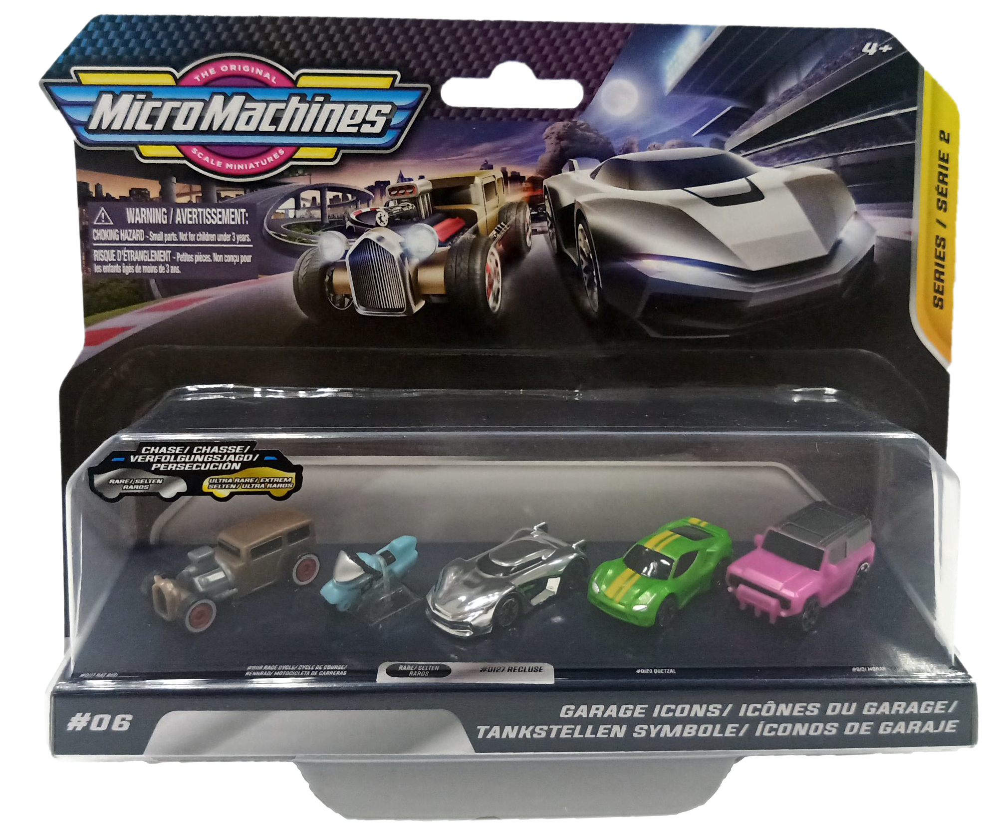 

Іграшковий набір Micro Machines Гіперкар Срібна погоня (5 шт.) W2 (6626761)