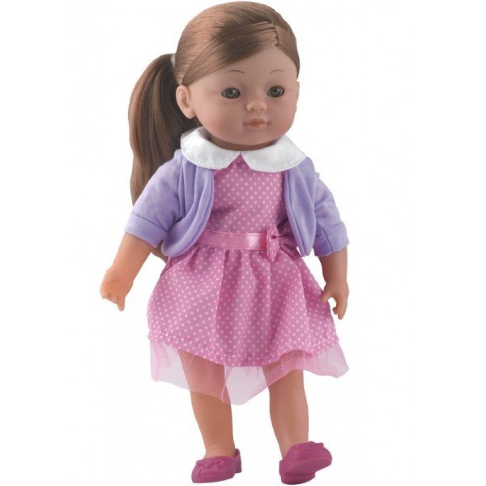 

Кукла Dolls World Шарлотта шатенка с аксессуарами 36 см (8117)