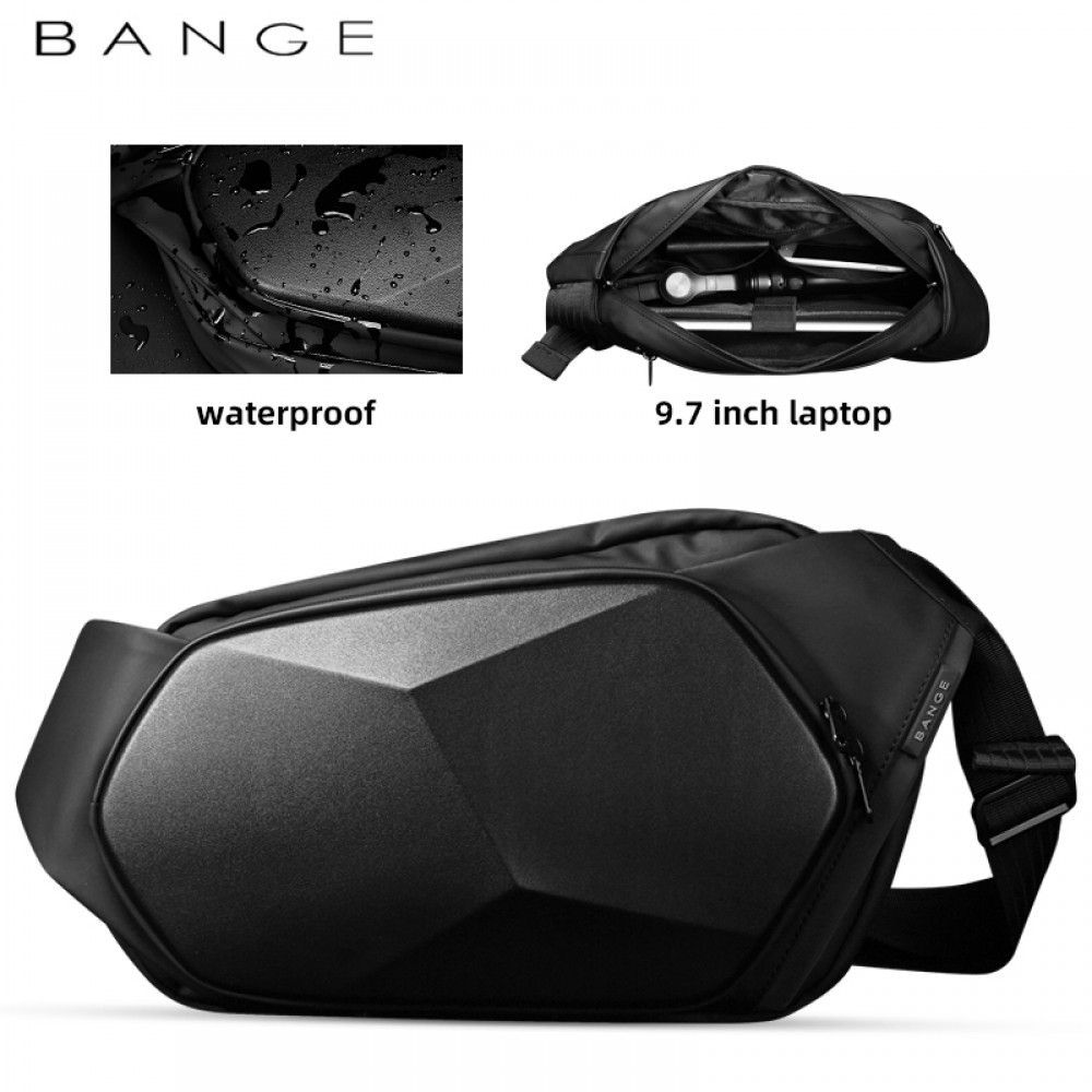 

Рюкзак с одной лямкой Bange (BGS7229-Black) Черный