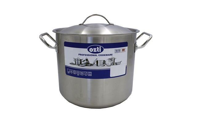 

Кастрюля нержавеющей 16 л с крышкой Ozti