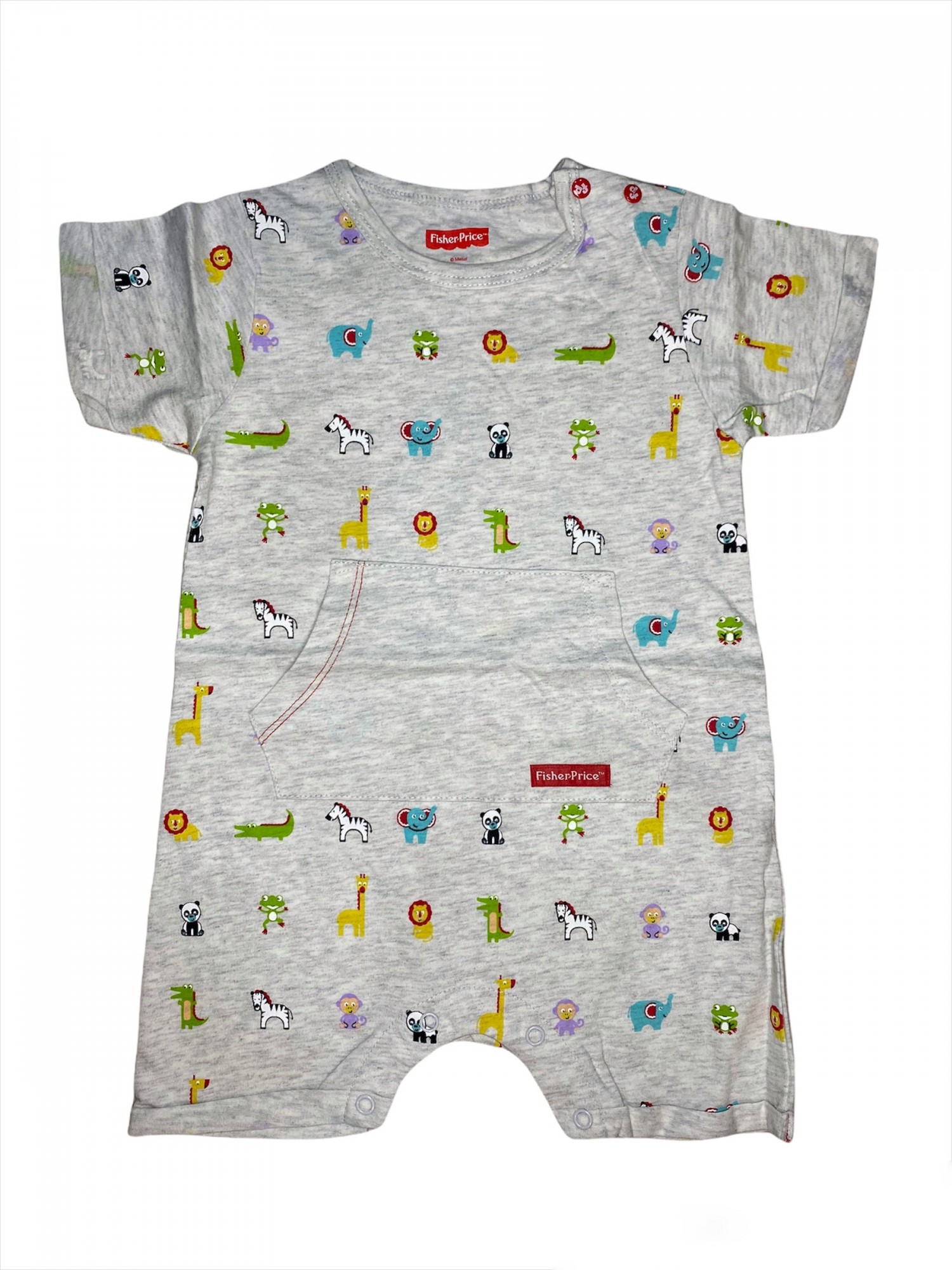 

Боді з коротким рукавом Fisher Price Cool Club Сірий 80см