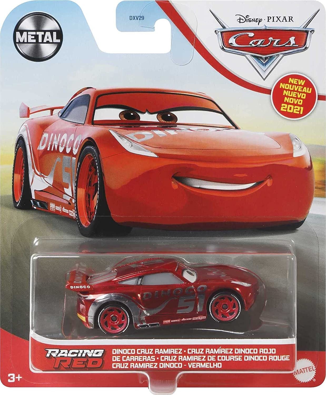 Машинка Тачки 3 Mattel Disney Pixar Cars Racing Red Dinoco Cruz Ramirez  (GRR91) – фото, отзывы, характеристики в интернет-магазине ROZETKA от  продавца: VRS | Купить в Украине: Киеве, Харькове, Днепре, Одессе,  Запорожье, Львове