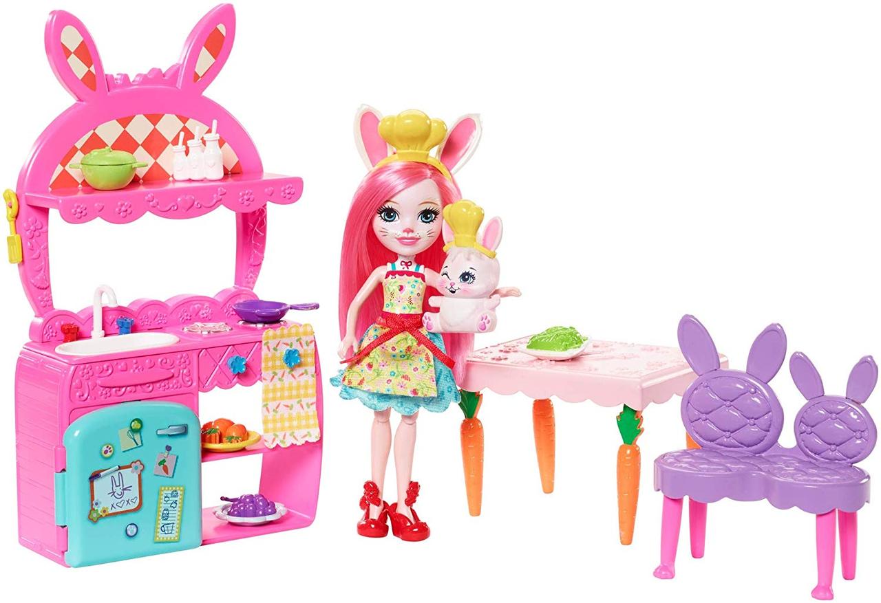 

Энчантималс Кухня веселья кролика Бри Enchantimals Kitchen Fun Bree
