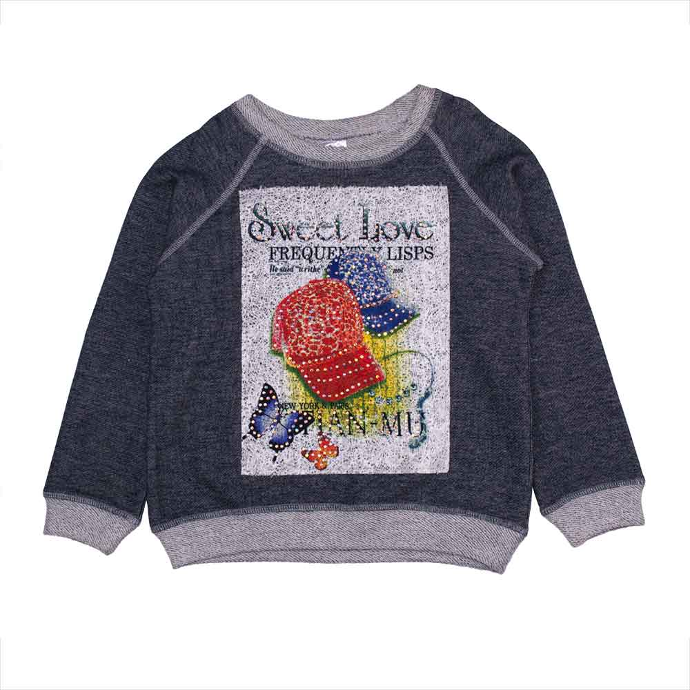 

Свитшот Sweet Love Interkids 14 лет 164 см Меланж 5193