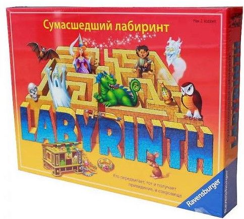 

Настольная игра Ravensburger Сумасшедший лабиринт (The aMAZEing Labyrinth)