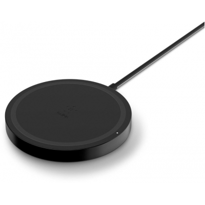

Зарядное устройство Belkin Pad Wireless Charging Qi, 5W, black (F7U067VFBLK-APL)