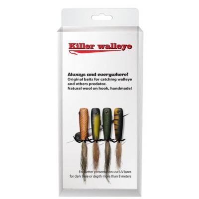 

Рыболовная приманка Killer Walleye Clasic Color, 4pcs in set (12725)