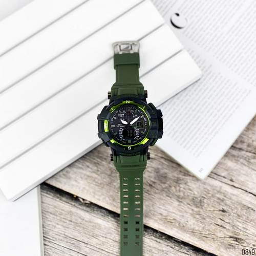 

Часы наручные Casio G-Shock GW-A1100 Black-Militari Wristband