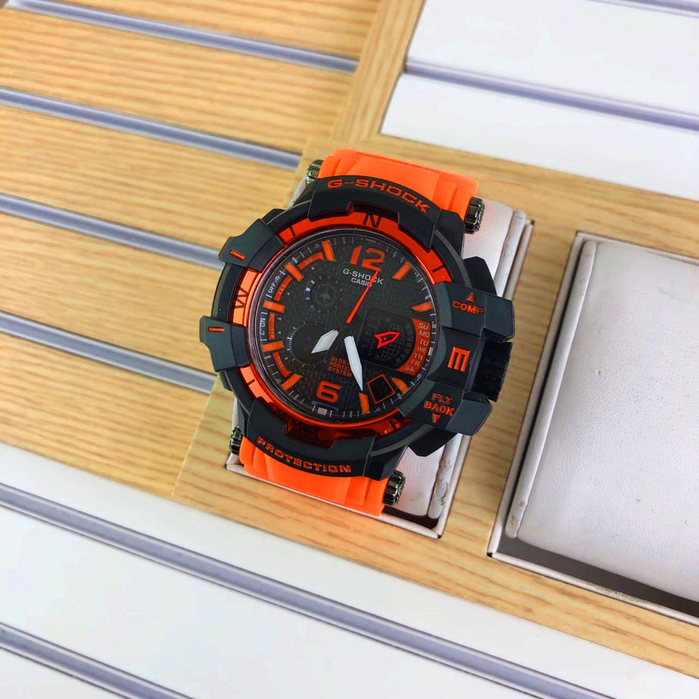 

Часы наручные Casio G-Shock GPW-1000 Protection Orange-Black