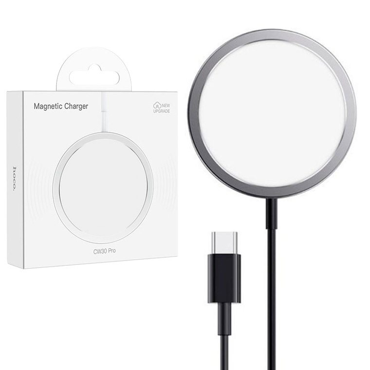 

Беспроводное зарядное устройство Hoco CW30 Pro gray