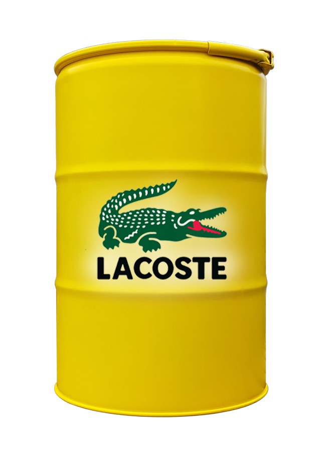 

Бочка дизайнерская в стиле LOFT (ЛОФТ) Тарне Рішення 1А2 без внутреннего покрытия 200л жёлтая LACOSTE