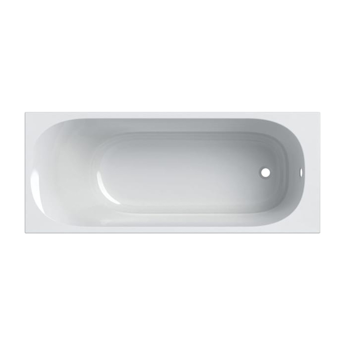 

Ванна прямоугольная Geberit SOANA 170x70см Slim Rim с ножками 554.002.01.1 белая (83588)