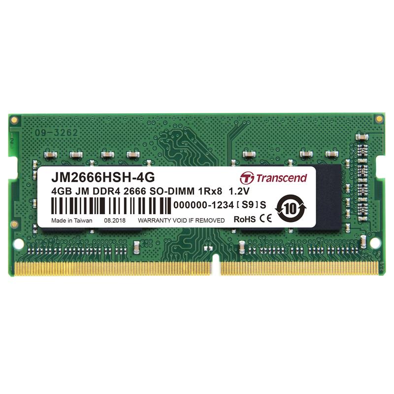 

Модуль памяти DDR4 4GB/2666 Transcend JetRam (JM2666HSH-4G)