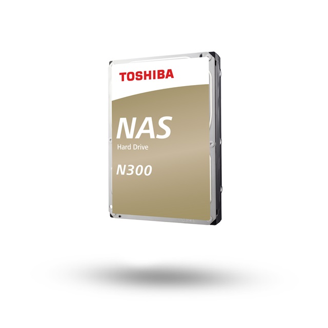 

Накопитель HDD SATA 4.0TB Toshiba N300 NAS 7200rpm 256MB (HDWG440UZSVA)
