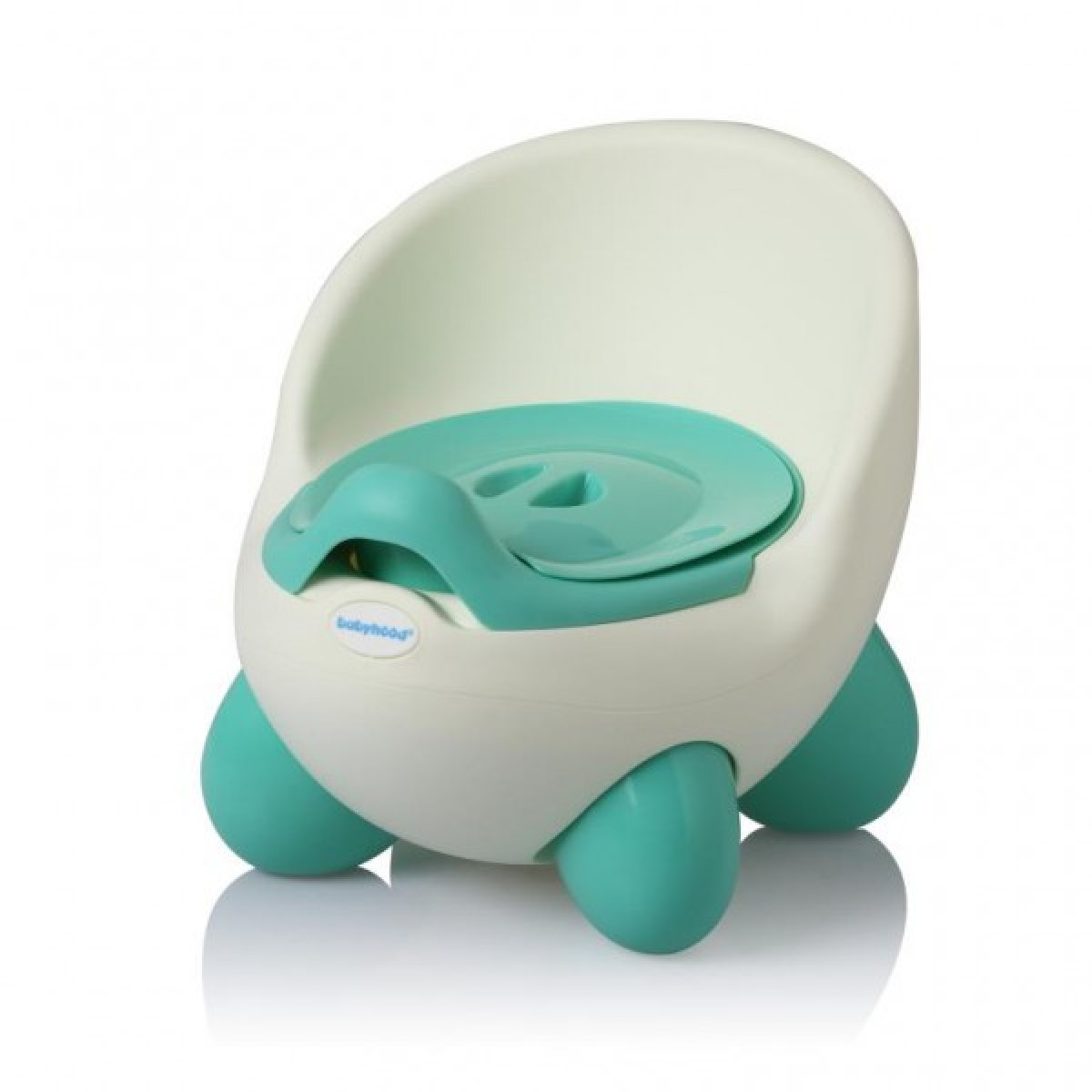 

Горшок Babyhood Кью Кью BH-105LG Мятный пластиковый с крышкой
