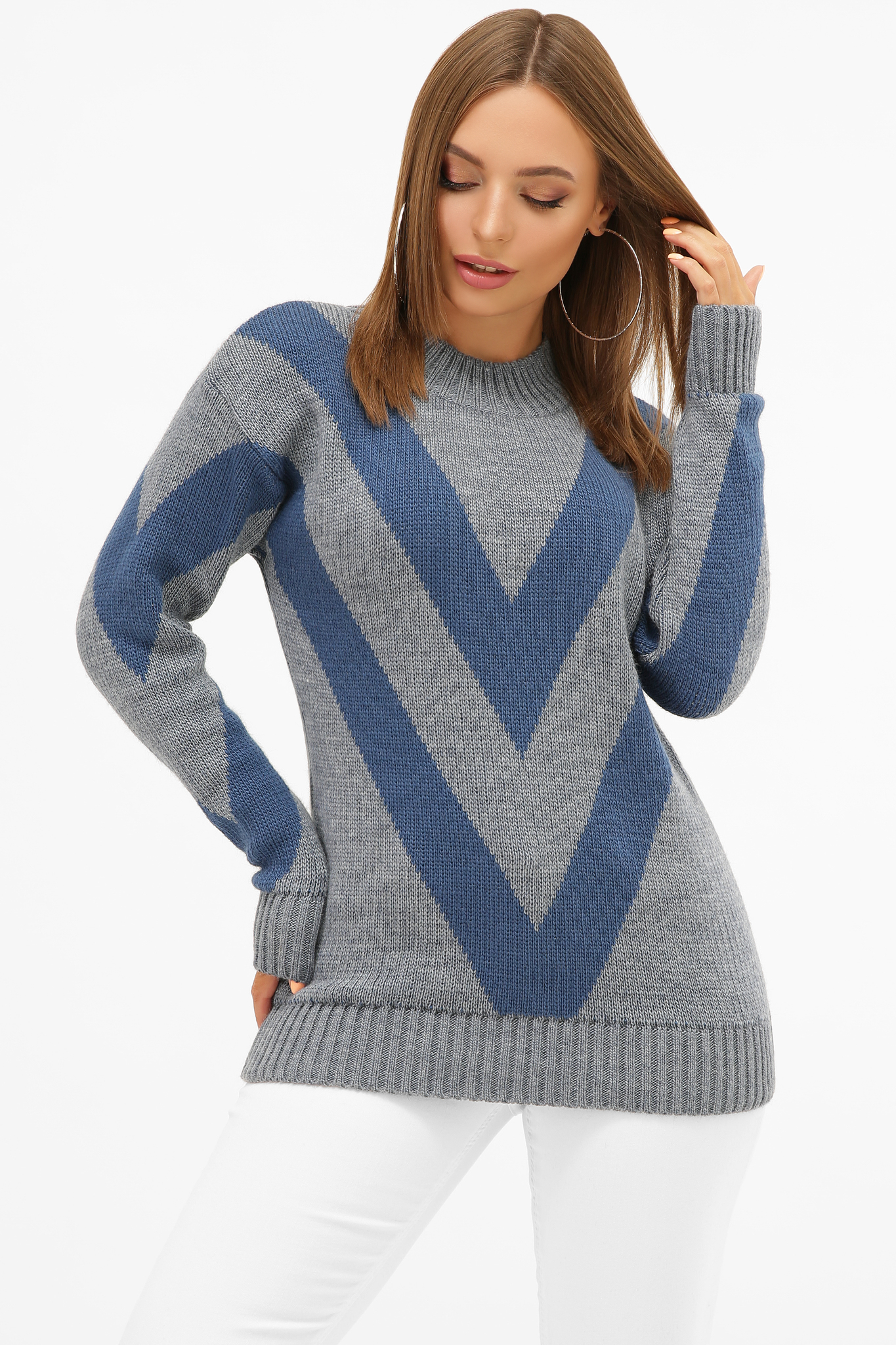 

Светр жіночий Marse - р. світлий джинс 171 (- р, Светр жіночий Marse 44-48 р. світлий джинс 171 (44-48 р.)