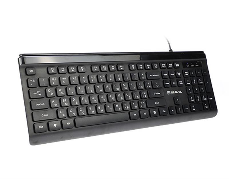 

Клавиатура REAL-EL Comfort 7085 Black USB UAH