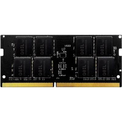 

Модуль памяти для ноутбука SoDIMM DDR4 4GB 2400 MHz Geil (GS44GB2400C17SC)