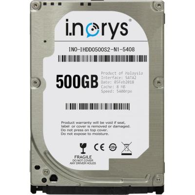 

Жесткий диск для ноутбука 2.5" 500GB I.norys (INO-IHDD0500S2-N1-5408)
