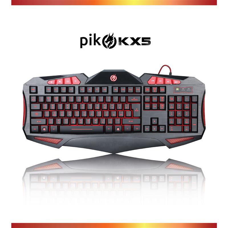 

Клавиатура Piko KX5 Black (1283126489600) USB