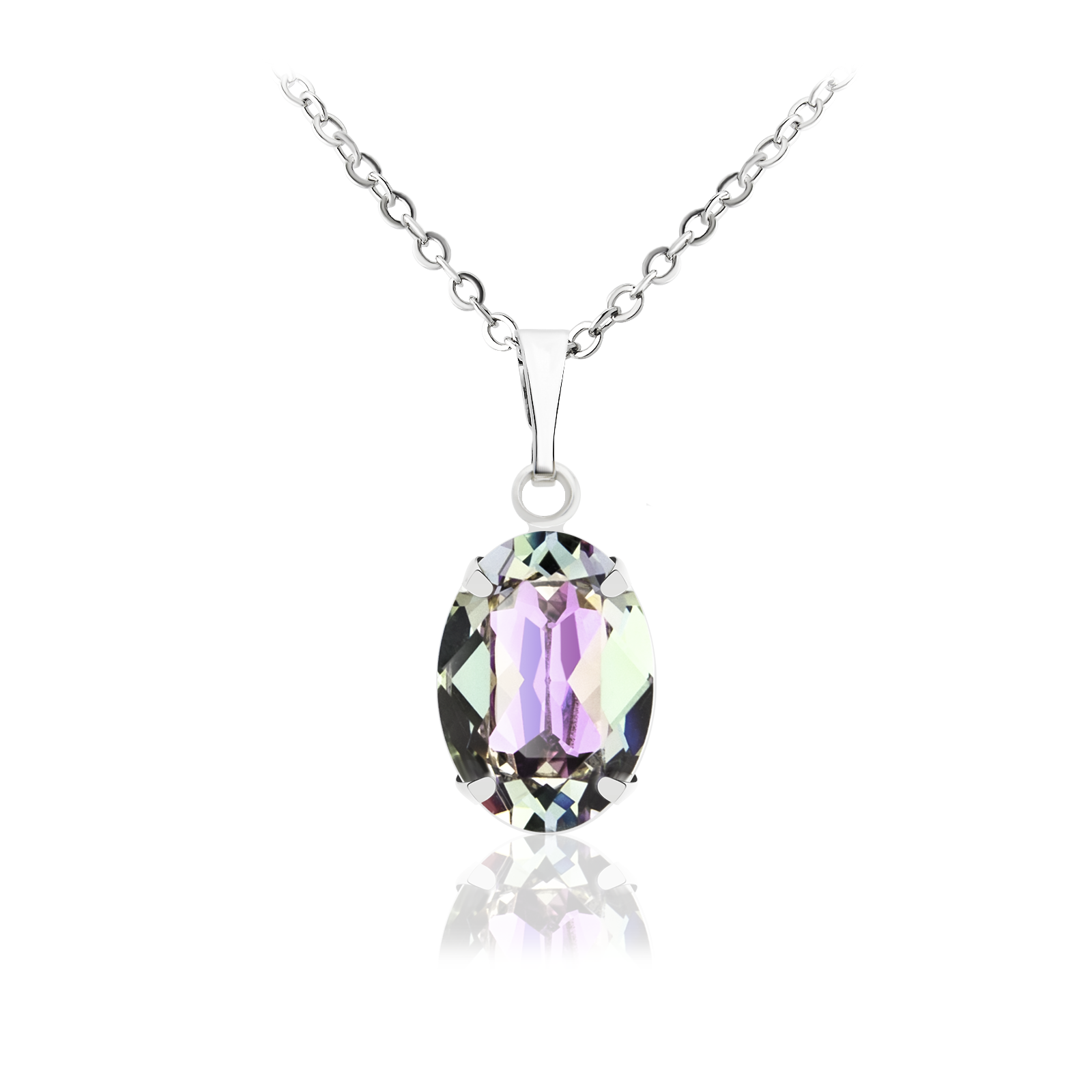 

Кулон c цепочкой KOBI MIRA со Swarovski модели 7730-1724-265