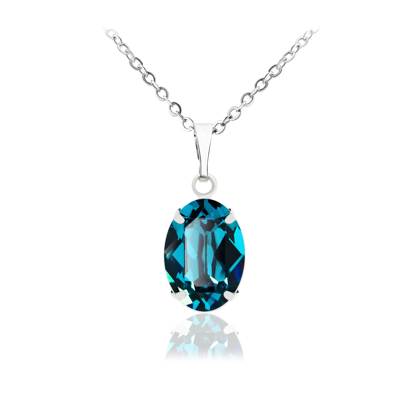 

Кулон c цепочкой KOBI MIRA со Swarovski модели 7730-1724-346