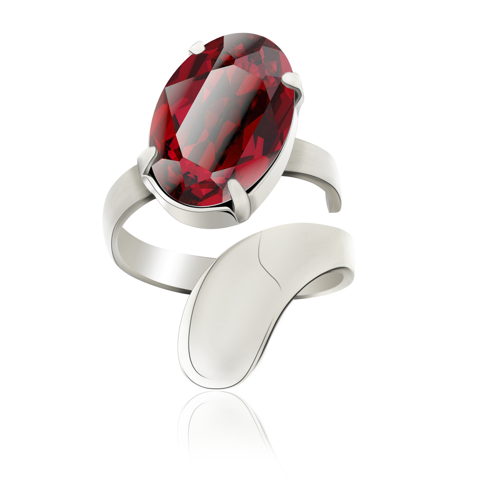 

Кольцо KOBI MIRA со Swarovski модели 7770-1027-67