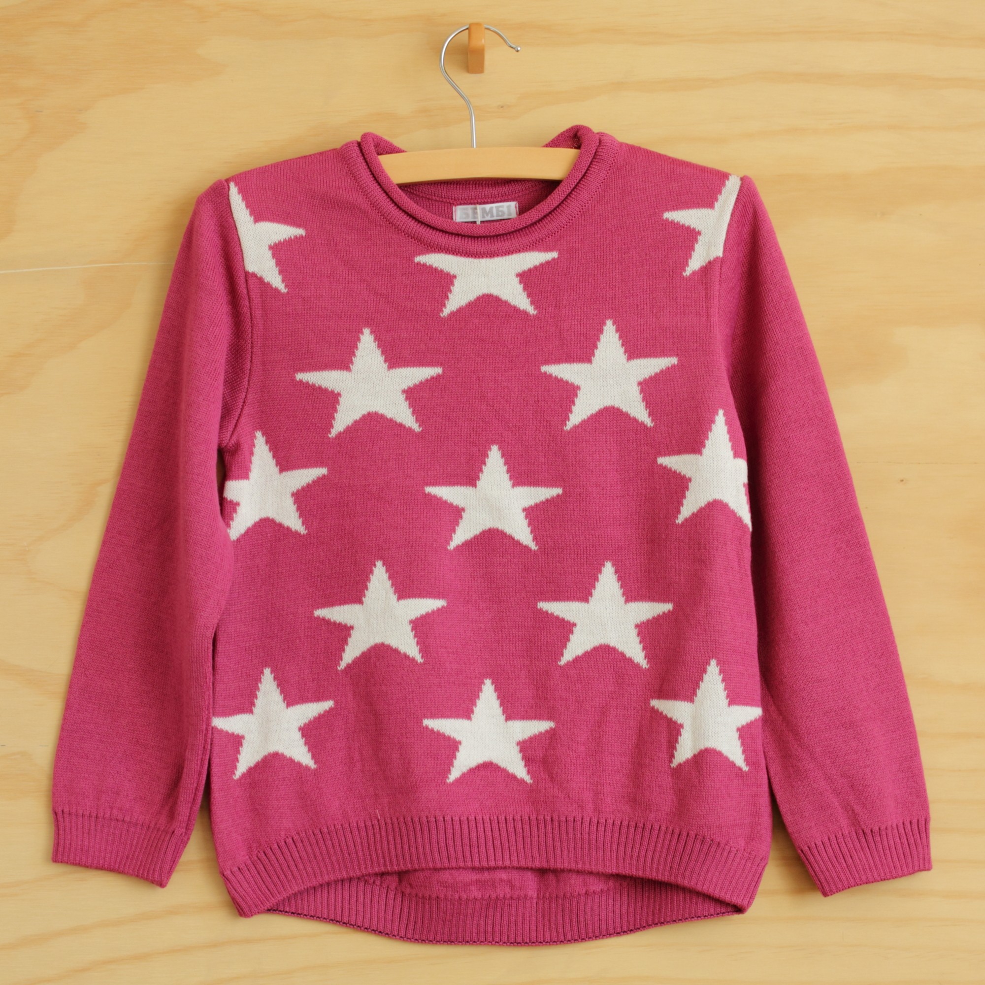 

Джемпер для девочки ДЖ85 Бемби 116 см Темно малиновый