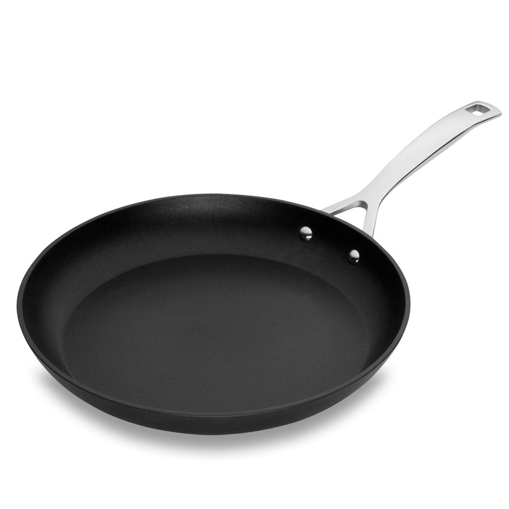 

Сковорода Le Creuset алюминиевая с антипригарным покрытием низкая с толстым дном 1,2 л 22 см Черная