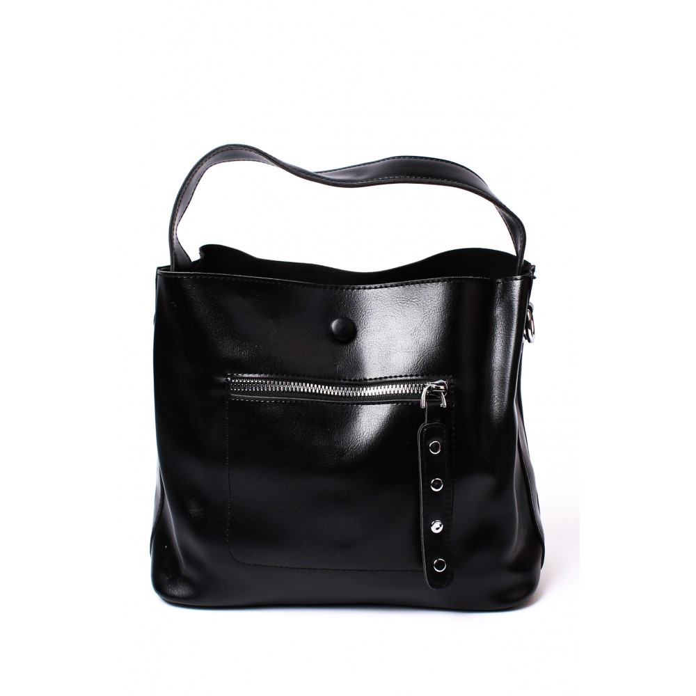 

Сумка жіноча 8693A Black 20 * 23 * 9 см