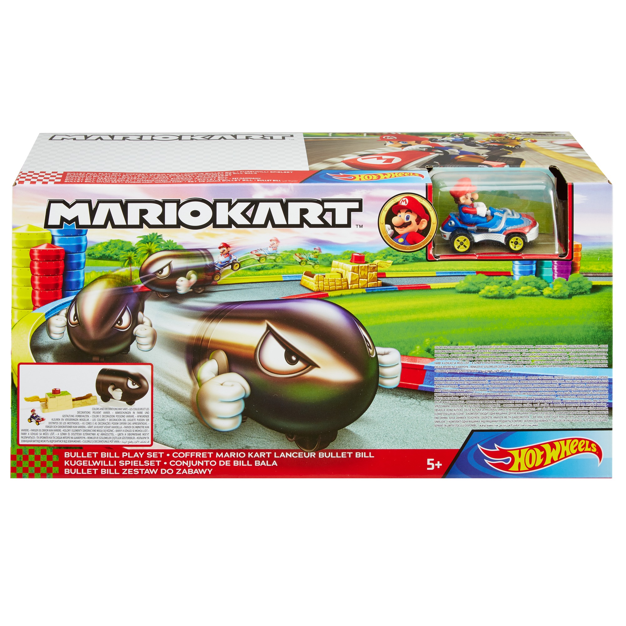 

Ігровий набір Hot Wheels Mario Kart Куля Білл (GKY54) (887961834178)