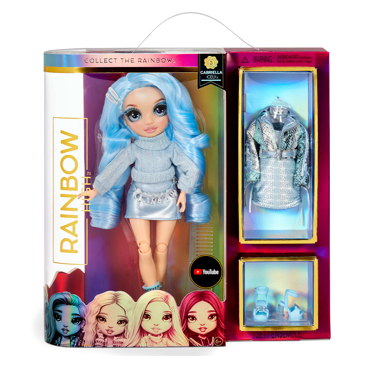 

Лялька RAINBOW HIGH S3 - КРИЖИНКА (з аксесуарами) 575771 (2000904618538)