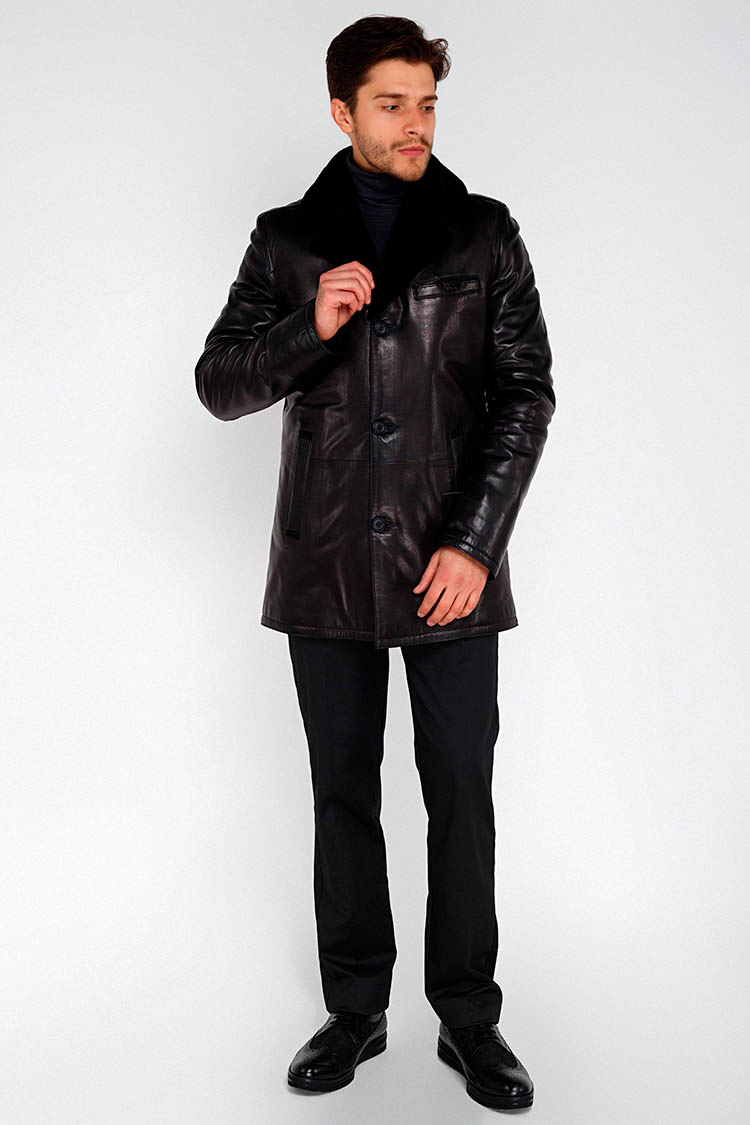 

Дубленка Versal 3055 3XL Черная 31680008