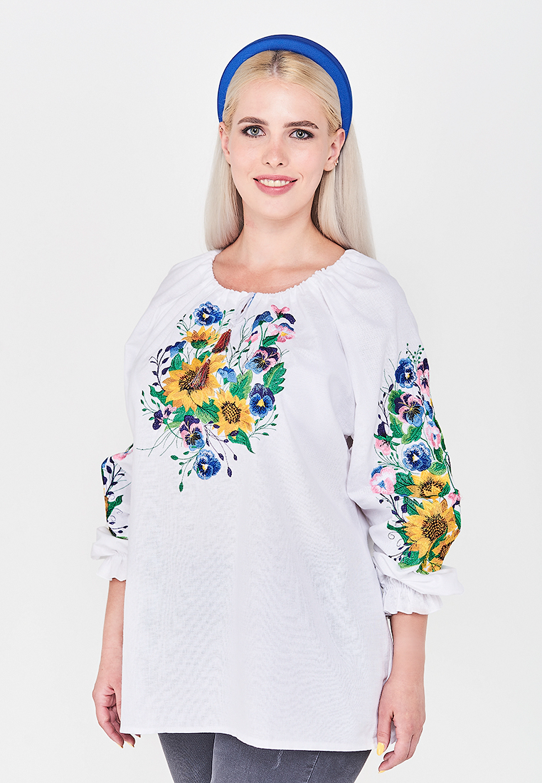 

Сорочка Galychanka ВЖ420 4XL Білий