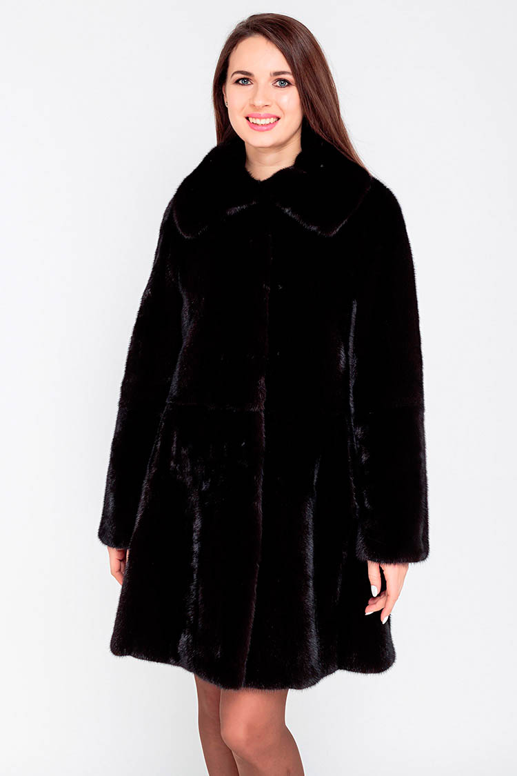 

Шуба Mf 403 b/89 - Коричневая 95280157, Шуба Mf 403 b/89 38-40 Коричневая 95280157