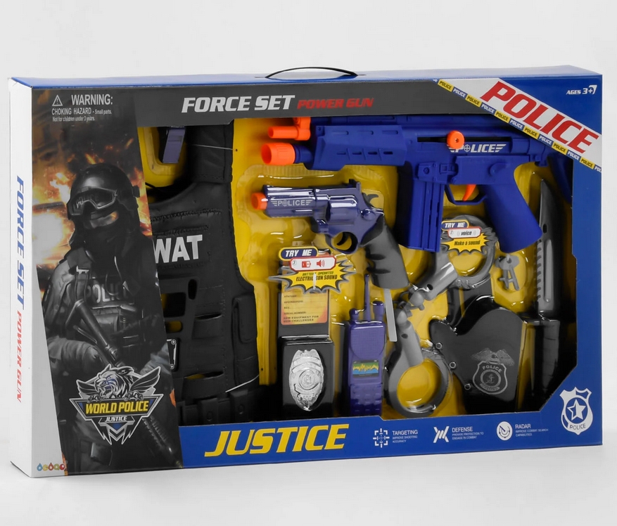 

Игровой набор полиции 34270 Police Force, в коробке (6966835160712)